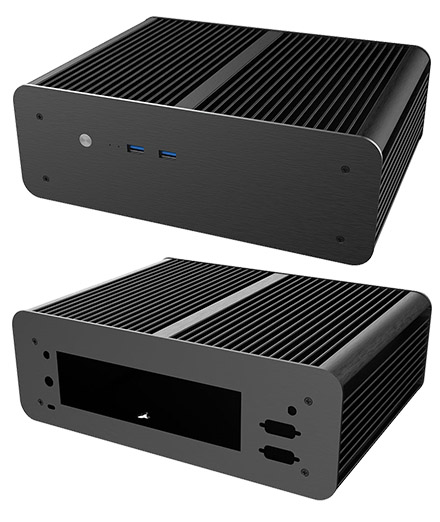 Akasa Euler MX PLUS Mini-ITX Gehuse (A-ITX56-M1B)