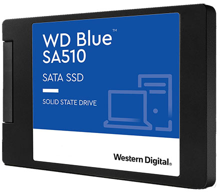 WD Blue SA510 SSD 2.5" SATA 500GB <b>(WDS500G3B0A)</b>