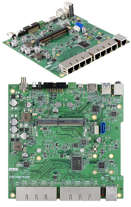 AVenMedia EN713-AAE9-0000 CarrierBoard (fr NVIDIA Jetson Nano/Xavier NX)