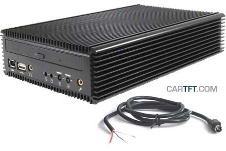 CALU-M<b>C</b> - P4-M Car-PC Barebone *LFTERLOS* (mit Autostart-Controller, Car-Adapter)