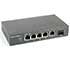 POE Gigabit Switch (4x POE IEEE802.3af/at, 1x LAN, 1x SFP, 60W)