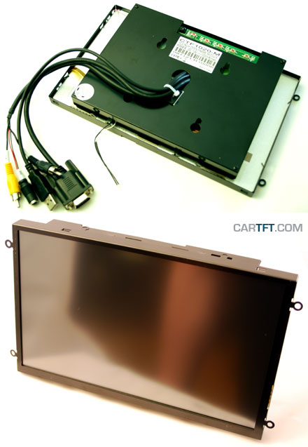 CTF1020<b>-ML</b> - VGA 10.2" TFT - Touchscreen USB - Video - <b>OPEN-FRAME (LED Backlight)</b>