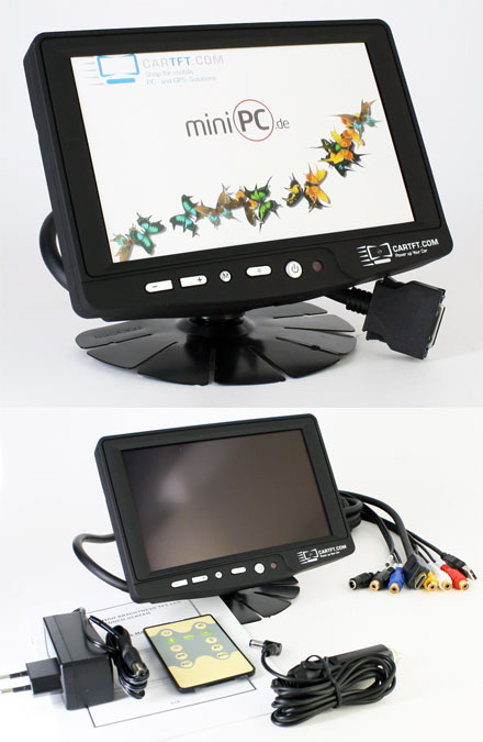 CTFHD700-<b>SH</b> - HDMI 7" TFT - Touchscreen USB - Video - Autodimmer - Audio (<b>800nits</b>) <b>-TRANSFLECTIVE PRO-</b>