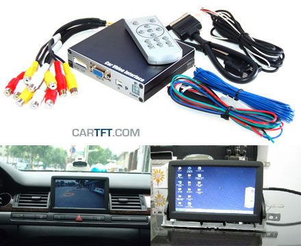 Car2VIDEO Adapter AUDI [A6/A8 (2004+), Q7 (2007+), A4 (2008+)]