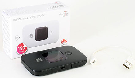 Huawei E5577Cs-321 WLAN Mobile Hotspot (3G/4G/LTE CAT4 150MBIT, ohne SIMLOCK)