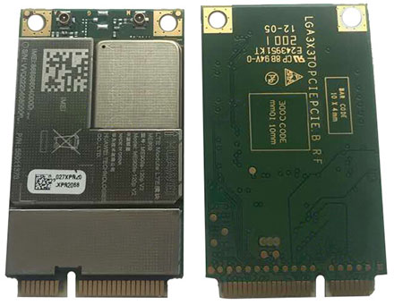 HSPA / UMTS / EDGE / <b>LTE 4G</b> Mini-PCIe Modem (Huawei ME909s-120p V2)