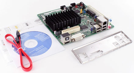 Intel D2550DC2 (Intel Atom 2x 1.86Ghz CPU, HDMI) [<b>FANLESS</b>] (Remnant without accessoiry)