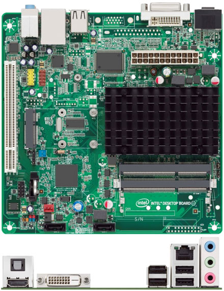 Intel D2700DC (Intel Atom 2x 2.13Ghz CPU, HDMI) [<b>FANLESS</b>]
