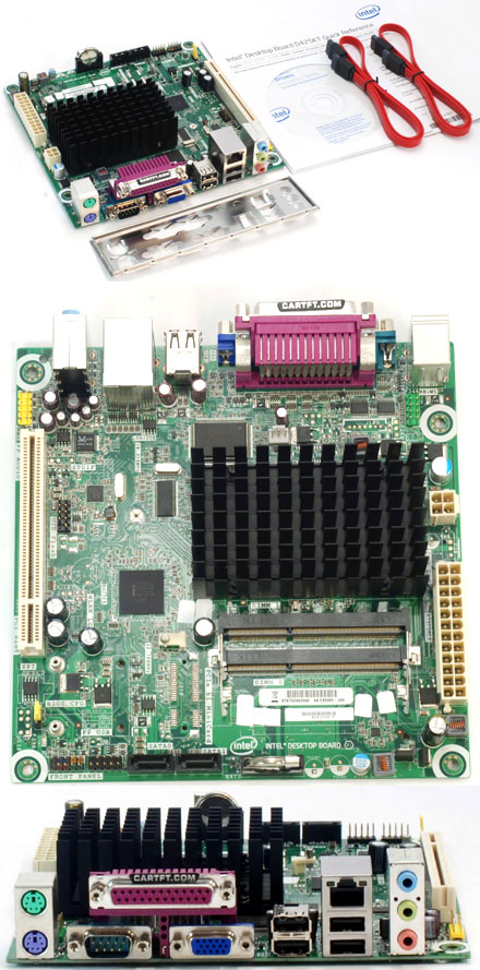 Intel D425KT (with integrated Atom 1x 1.8Ghz CPU) [<b>FANLESS</b>] (Remnant)
