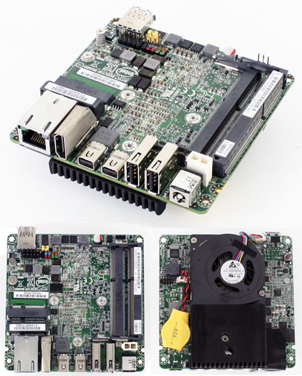 Intel NUC D53427RKE Mainboard (Next Unit of Computing, Intel Core Core i5 3427-U)