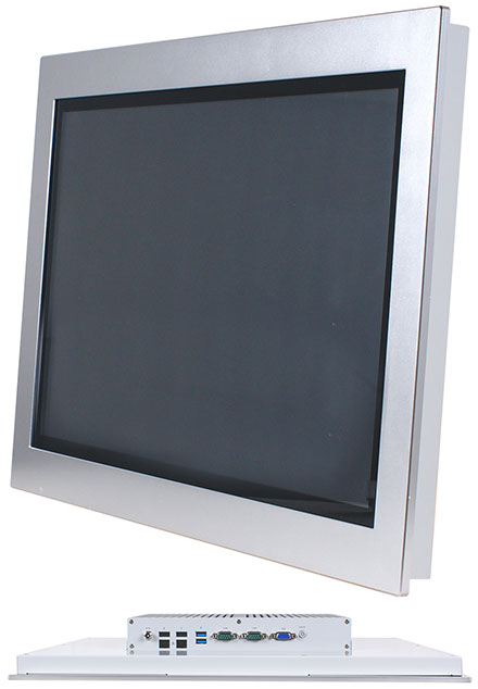 Jetway HPC-185SC-HD1900B Panel-PC (18.5" 1366x768 PCAP Touchscreen, Intel Celeron J1900, 4GB RAM) [IP65/NEMA4 Front]