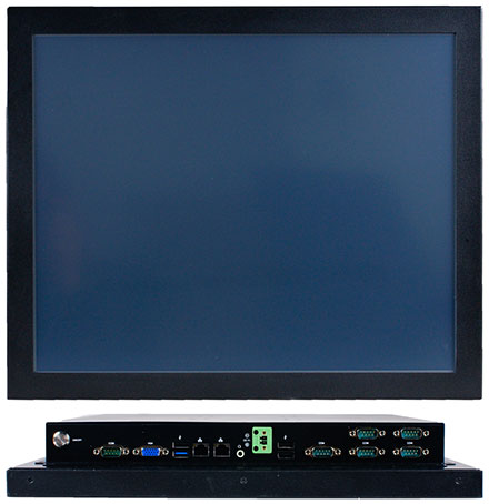 Jetway HPC-190BR-2930-4G Panel-PC (19" 1280x1024 5W Touchscreen, Intel Celeron N2930, 4GB RAM)