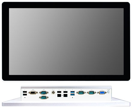 Jetway HPC156SC-FP1900B Panel-PC (15.6" 1920x1080 PCAP Touchscreen, Intel N2807, 2GB RAM) [IP65/NEMA4 Front]