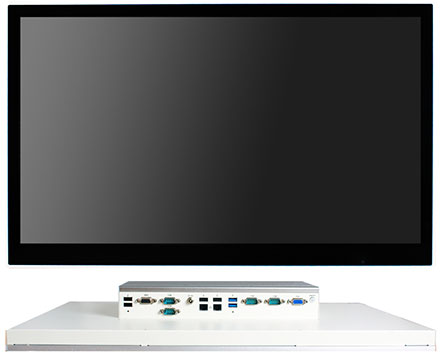 Jetway HPC238SC-FP1900B Panel-PC (23.8" 1920x1080 PCAP Touchscreen, Intel N2807, 2GB RAM) [IP65/NEMA4 Front]
