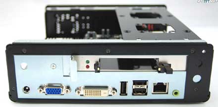 Car-PC PCI-Riser Adapter-Set f. M350 enclosure and Intel D945GSEJT Mainboard