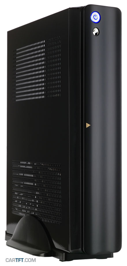MHero-L-B Mini-ITX enclosure (1x PCI, Slimline ODD, 84W PSU)