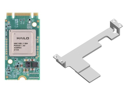 Mitac M2B-01HAI-MP1D AI Card (Hailo-8, M.2 Modul mit MP1-D Khler)