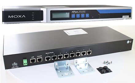 Moxa NPort 6650-8-AMAT 8-Port secure terminal server AMAT 0190-38062