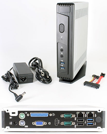 Mitac Pluto E230 (Intel Apollo Lake J3455 <b>4x 2.3Ghz</b>, 2x Gigabit LAN, VGA/HDMI, 2x RS232) [<b>LFTERLOS</b>]