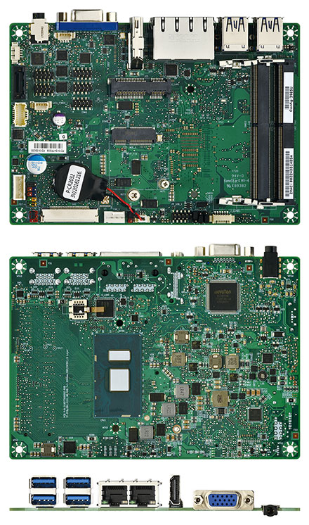 Mitac PD10KS 3.5-SBC (Intel Kaby Lake, i5-7300U, VGA+HDMI)