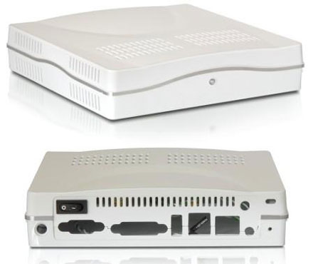 Morex 1610 Enclosure (for Intel D945GSEJT Half-Height ITX) [White] (Minimum order qty.: 100 units)