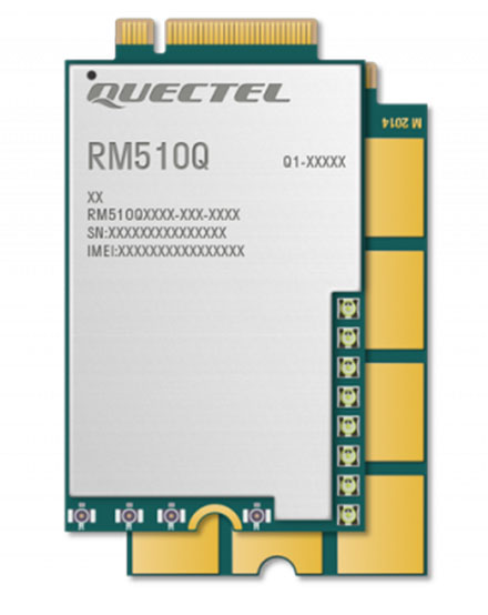 Quectel RM510Q-GL 4G/LTE/<b>5G</b> M.2 NGFF Modem