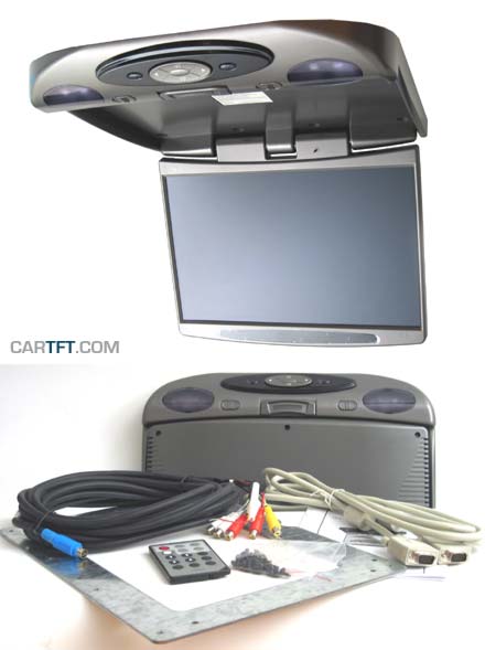 RM1540 -- 15.4" TFT VGA + PAL/NTSC/SECAM Roof mount display