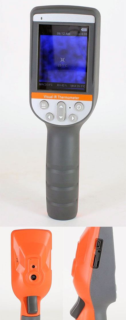 TVT280 Visuelles IR-Thermometer Infrarotkamera Wärmebildkamera