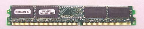 RAM 1024MB DDR 400 low profile 0,75" inches high f. Travla C134/C150, CALU