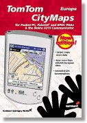 TomTom Citymaps Europa für PALM OS