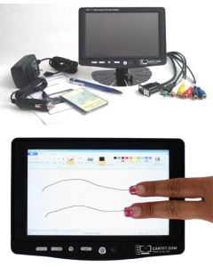 CTF700-CT - VGA 7" TFT - Capacitive Multi-Touchscreen USB - PAL/NTSC - IR Remote - Audio (500 nits) [LED-Backlight]