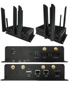 FleetPC-ARM-400 Car-PC (NXP iMX8M Quad-Core, Android 9, 2GB RAM/8GB NAND, Autostart-Controller, 9-36V Automotive Netzteil, GPS/LTE/CAN/RS232/WLAN/BT/LAN/HDMI) [ FANLESS ]