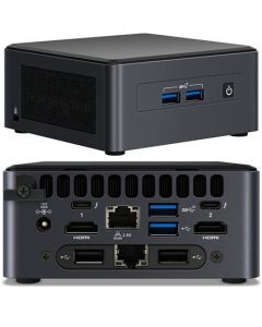 Intel NUC11TNHv70L (Intel Core i7-1185G7 8x 4,80GHz, vPro, 2x LAN, 2x Thunderbolt, 6x USB)