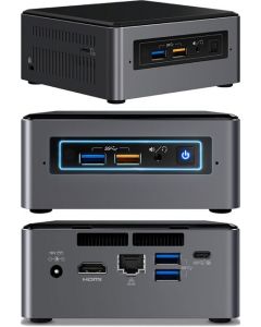 Intel NUC7i7BNHX1 (Intel Core i7-7567U CPU 2x 3.5Ghz, 1x HDMI, 1x dP, 1x M.2, 2.5" HDD/SSD support, 16GB Optane Memory )