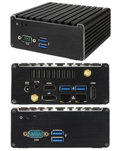 Jetway HBJC313U591-3160-B (Intel Braswell N3160 SoC, 4x 2,24 Ghz) [2x LAN, FANLESS ]