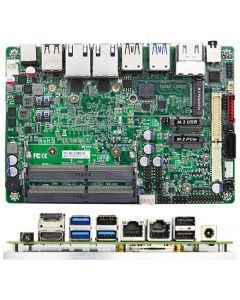 Jetway MF04V00 3,5" SBC (Intel J6412 CPU_10W, 2x LAN, 2x HDMI)
