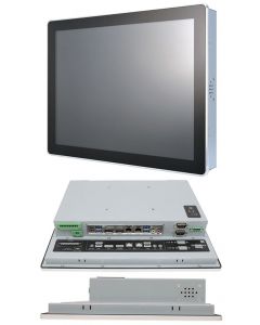 Mitac P150-10AI-N3350 [Intel N3350] 15" Panel PC (1024x768, IP65 Front, Fanless)