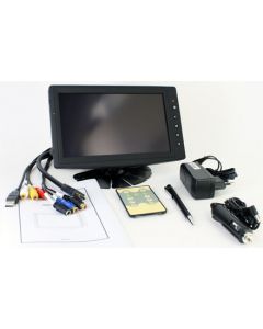 CTFHD800 -S - HDMI 8" TFT - Touchscreen USB - PAL/NTSC - Autodimmer - IR Remote - Audio (1024x600, 1000 nits) [LED] -TRANSFLECTIVE PRO-
