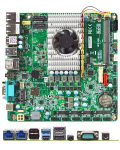 Jetway JMTX-ADN1-N97000 Mini-ITX (Intel Alder Lake-N97, 2x HDMI, 1x Typ-C dP, 2x 2.5GE LAN)