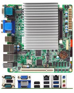 Jetway JMTX-ADN8-N97000 Mini-ITX (Intel N-Series (Alder Lake), 6x USB, 2x RS232, 2x LAN) [FANLESS]