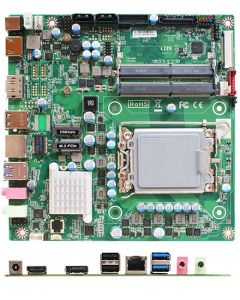 Jetway LI25-H6100 Thin-ITX (Intel LGA1700 Socket, Alder Lake-S H610, Half-Height)