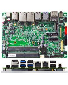Jetway MF04E00 3,5" SBC (Intel Celeron J6412, 2x LAN, 4x USB) [14-24V Power Input]