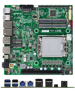 Jetway Mi215H6100 MiniITX (Intel 12./13th Gen. LGA1700, 4x USB, 2x 2.5GbE LAN)