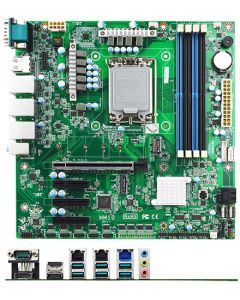 Jetway MM10-Q6700 Micro-ATX (Intel Alder Lake, LGA1700) [3x LAN, 2x HDMI, 1x COM]