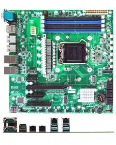 Jetway MM21-Q4700 Micro-ATX (Intel Comet Lake Q470E, LGA1200, 4x LAN)